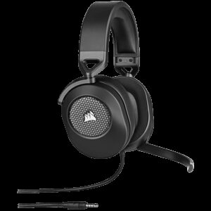 CORSAIR HS65 SURROUND Wired Gaming Headset With USB Adapter