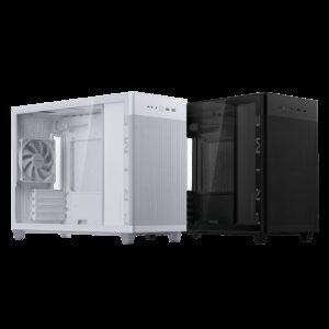 ASUS Prime AP201 TG MicroATX Case Black/ White