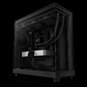 NZXT H6 Flow White/Black Compact Dual-Chamber Mid-Tower Airflow 1