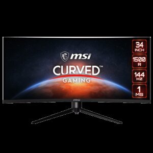 MSI Optix MAG342CQR 34″ 3440 X 1440 144Hz 1ms Adaptive Sync Gaming Monitor