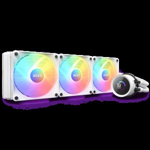 NZXT Kraken 360 RGB Black/ White  Liquid Cooler with LCD Display