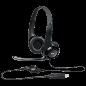 LOGITECH H390 USB NOISE CANCELLING HEADSET