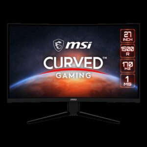 MSI 27″ G27CQ4 E2 2K (WQHD) 170Hz Curved Gaming Monitor