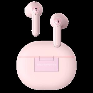 SOUNDPEATS Air3 Deluxe HS Wireless Earbuds – Pink