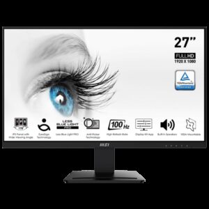 MSI 27 PRO MP273A IPS 100HZ Frameless Monitor