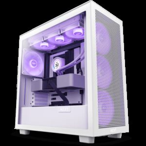 NZXT H7 FLOW RGB WHITE/BLACK