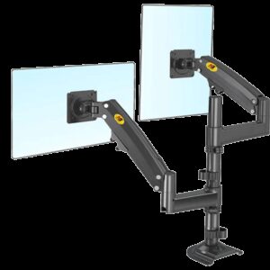 NB North Bayou H180 Stack Monitor Mount Stand Full Motion Swivel Gas Spring Screen Arm 22”- 35”