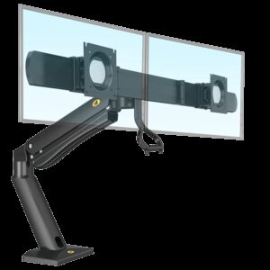 NORTH BAYOU NB32 Gas Strut 24-32 inch Dual Screen Monitor Desk Mount