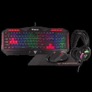 GAMDIAS POSEIDON M2 4-IN-1 COMBO Mouse, Headset, Keyboard & Mouse Mat