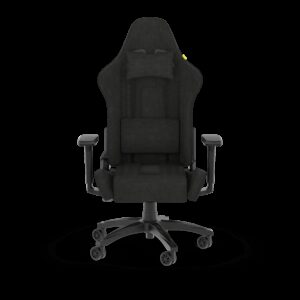 CORSAIR TC100 RELAXED Gaming Chair – Fabric Black & Grey 1