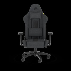 CORSAIR TC100 RELAXED Gaming Chair – Fabric Black & Grey