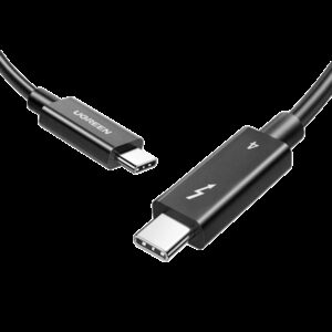 UGREEN USB-C to USB-C Thunderbolt 4 Cable 0.8m (Black) 30389