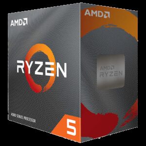 AMD Ryzen 5 4600G  (Upto 4.2GHz , 6-cores 12-threads, 11MB Cache)