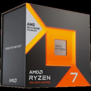 AMD Ryzen 7 7800X3D (up to 5Ghz 8-cores 16-threads) 96M Cache