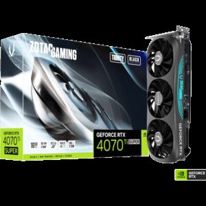 ZOTAC GAMING GeForce RTX 4070 Ti SUPER Trinity Black Edition 16GB GDDR6X