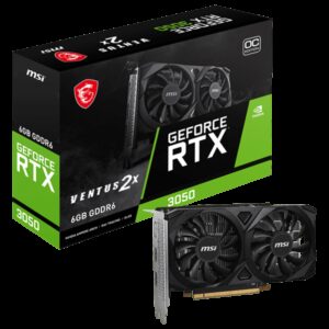 MSI GeForce RTX 3050 VENTUS 2X 6G OC