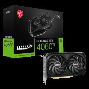 MSI RTX 4060 Ti VENTUS 2X BLACK 8G