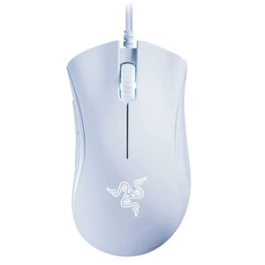 Razer DeathAdder Essential – Ergonomic Wired White Gaming Mouse ( 1 Years Warranty )