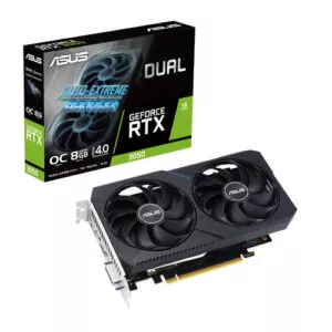 ASUS Dual GeForce RTX 3050 V2 8GB GDDR6 OC Graphics Card ( 3 YEARS WARRANTY )