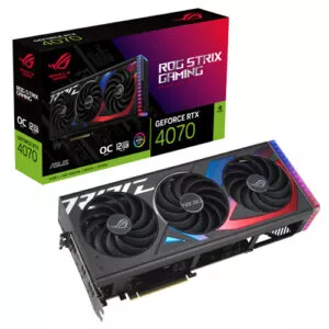 Asus ROG Strix GeForce RTX 4070 Gaming 12GB GDDR6X Graphics Card ( 3 YEARS WARRANTY )