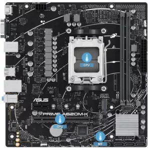 Asus Prime A620M-K DDR5  Motherboard ( 3 YEARS WARRANTY) 1