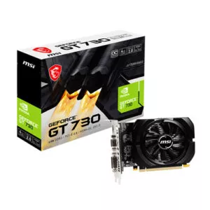 MSI Gaming GeForce GT 730 4GB GDRR3 Low Profile Graphics Card ( 3 Years Warranty )