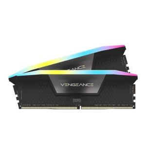 Corsair Vengeance RGB 64GB (2X32) DDR5 DRAM 6000MHz Amd Expo & Intel XMP Memory ( 3 YEARS WARRANTY )