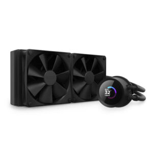 NZXT Kraken 240 (240mm) CPU Liquid Cooler With LCD Display Black ( 3 YEARS WARRANTY )