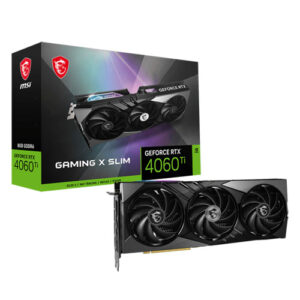 MSI Geforce RTX 4060 Ti Gaming X 8GB GDDR6X SLIM Graphics Card ( 3 YEARS WARRANTY )