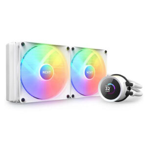 NZXT Kraken 240 (240mm) RGB CPU Liquid Cooler With LCD Display White ( 3 YEARS WARRANTY )