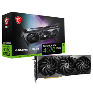 MSI Geforce RTX 4070 Super Gaming X 12GB GDDR6X SLIM  Graphics Card ( 3 YEARS WARRANTY )