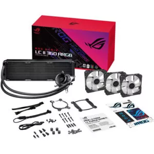 Asus Rog Strix LC II 360 ARGB Liquid Cooler 1