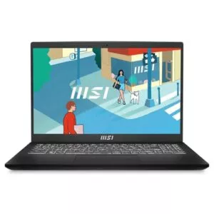 MSI Modern 15 B13M Intel I5- 1335U | Iris Xe Graphics | 16GB DDR4 3200MHz | 512GB Gen4 NVMe M.2 SSD | 15.6″ Inch FHD IPS Level Display | (2 YEARS WARRANTY)