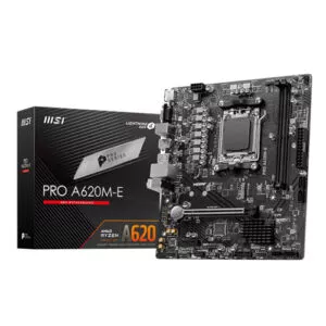 MSI A620M-E Pro DDR5 Motherboard( 3 YEARS WARRANTY)