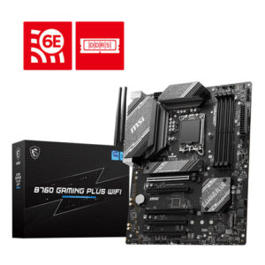 MSI B760 Gaming Plus (Wi-Fi) DDR5 Motherboard ( 3 YEARS WARRANTY )