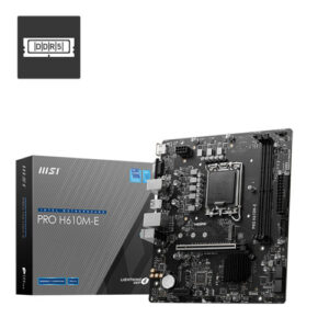 MSI H610M-E Pro DDR5 Motherboard( 3 YEARS WARRANTY)