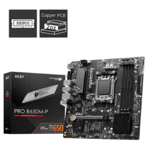 MSI PRO B650M P DDR5 Motherboard (3 YEARS Warranty)