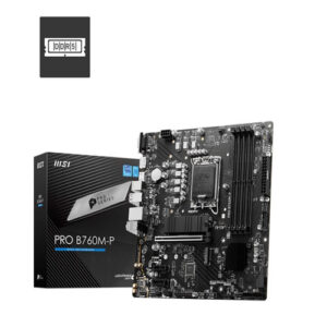 MSI PRO B760M P DDR5 Motherboard( 3 YEARS WARRANTY)