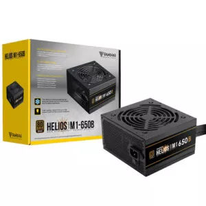 GAMDIAS HELIOS M1-650B 650W 80 Plus  Bronze Certified Power Supply (3 YEARS WARRANTY)