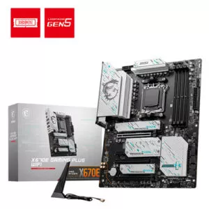 MSI X670E Gaming Plus (Wi-Fi) DDR5 Motherboard ( 3 YEARS WARRANTY)