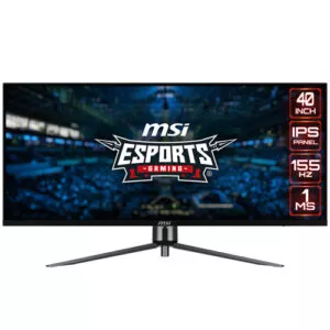 MSI Optix MAG401QR 40″ UWQHD (3440 X 1440) IPS 155Hz 1ms Adaptive Sync Gaming Monitor ( 3 YEARS WARRANTY)