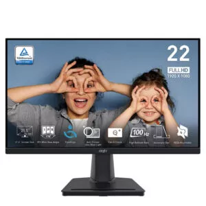 MSI Pro MP225 21.5″ Inch 100Hz 1ms FHD IPS Ultra Slim Frameless Monitor (3 YEARS WARRANTY)