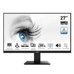 MSI Pro MP273A 27 Inch 100Hz 1ms FHD IPS Level Ultra Slim Frameless Monitor ( 3 YEARS WARRANTY )