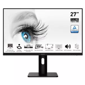 MSI Pro MP273AP 27 inch 100Hz 1ms FHD IPS Level Ultra Slim Frameless Monitor With Adjustatble Stand  (3 YEARS WARRANTY)