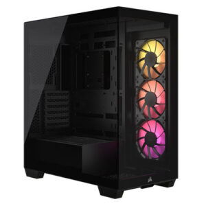 Corsair 3500X ARGB Mid-Tower  Case – Black