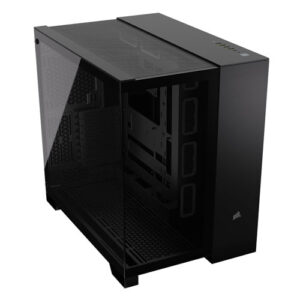 Corsair 6500X Mid-Tower Dual Chamber  Case – Black 1