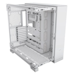 Corsair 6500X Mid-Tower Dual Chamber  Case – White 1