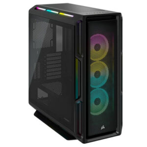 CORSAIR ICUE 5000T RGB Glass Mid Tower ATX Case- Black