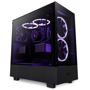 NZXT H5 Elite Edition RGB ATX Mid Tower Black Case