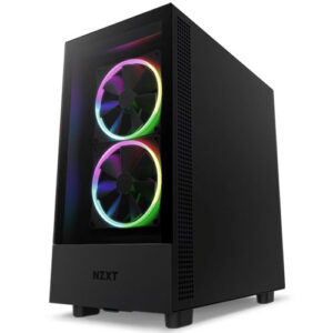 NZXT H5 Elite Edition RGB ATX Mid Tower Black Case 1